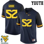 Youth West Virginia Mountaineers NCAA #52 Najee Goode Navy Authentic Nike Stitched College Football Jersey LD15W44ZF